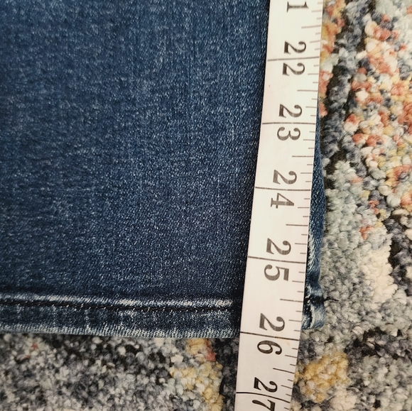 7 for all mankind kimmie high rise cropped jeans size 29 - Picture 13 of 16